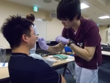 マーゲンチューブ挿入体験